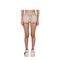 Tie Dye Cotton Shorts Beige Ice-Colored