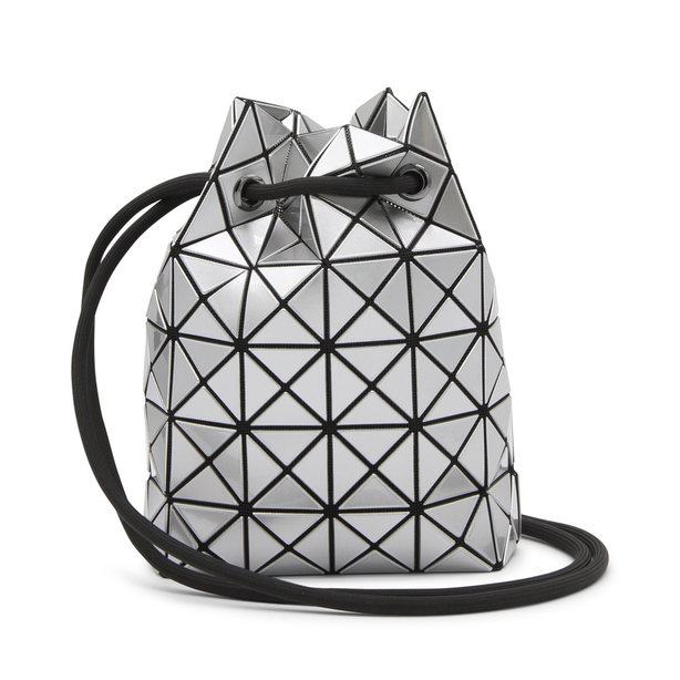 Wring PVC Bucket Bags - Silver