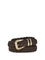 Brunello Cucinelli Leather woven Belt - Bc/Nes