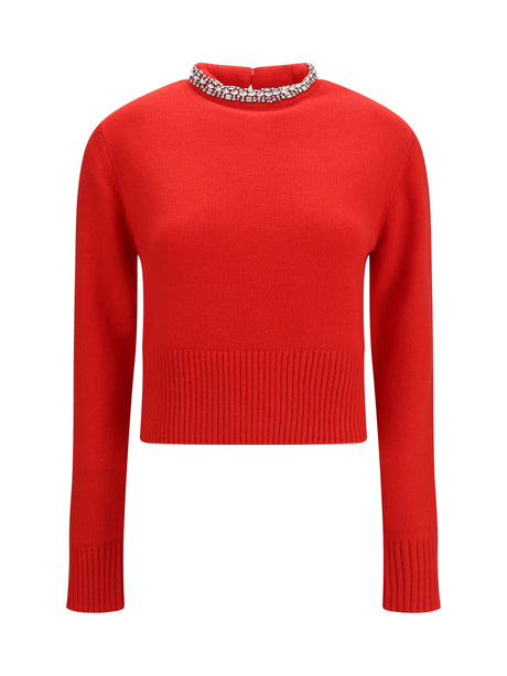 Pinko Berlino wool Sweater - Red Ibisco