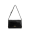 Medium Calfskin Leather Shoulder Bag - Black