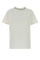 Vintage White Cotton T-Shirt with Rhinestone Embroidery