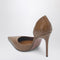 Vera 105 Coffee Colored Leather Pumps