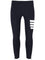 Compression Tights W/ 4Bar In Polyamide Stretch Interlock