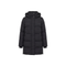 Black Quilted Down Coat