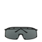 Black Metal Oversized Sunglasses