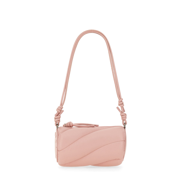 Mini Leather Crossbody - Pink