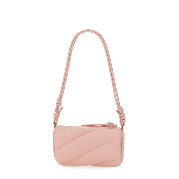 Mini Leather Crossbody - Pink