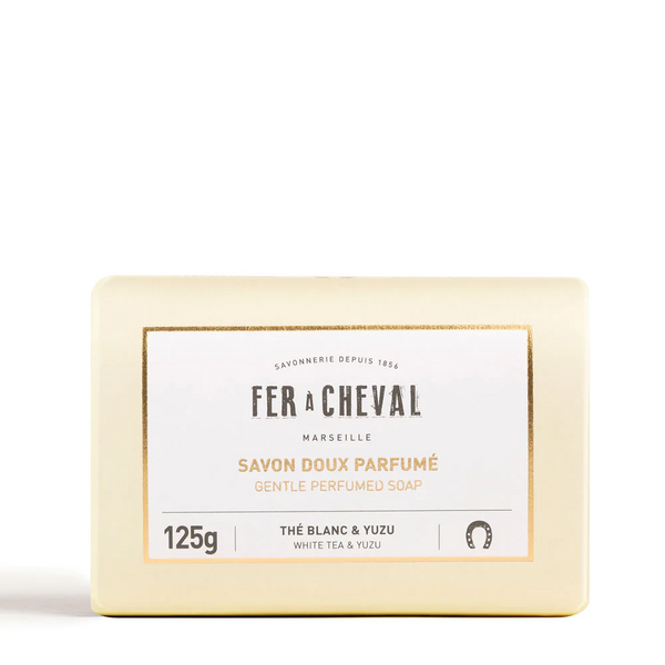 Fer á Cheval Gentle Perfumed Soap White Tea & Yuzu 125g