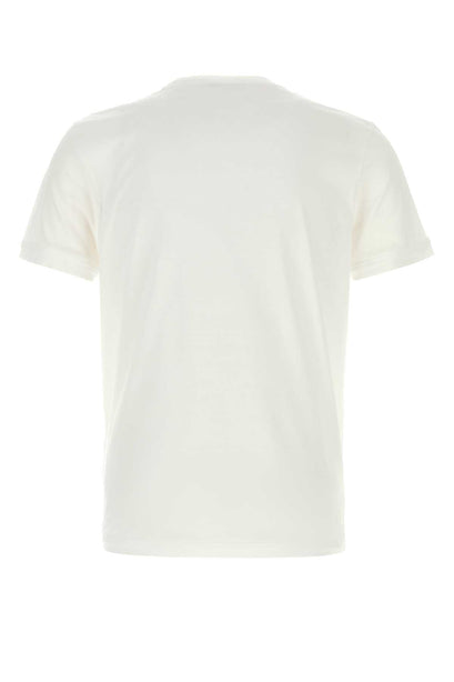 White Cotton T Shirt
