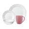 CORELLE 16pc Dinnerware Set – Double Ring Green
