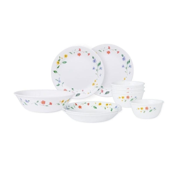 CORELLE 9pc Dinnerware Set - Purun Flower