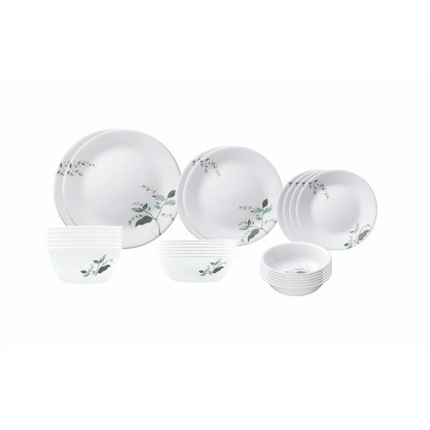 CORELLE 26pc Dinnerware Set - Leaf & Vase