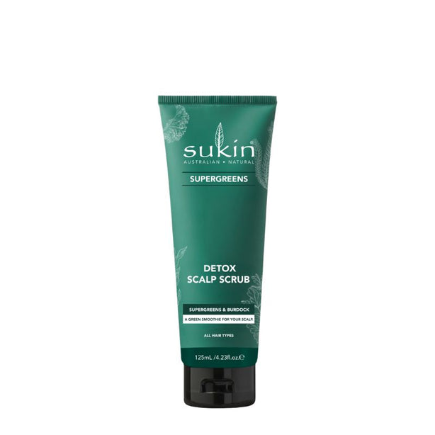 Sukin Super Greens Detox Scalp Scrub 125ml