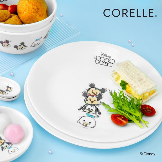 CORELLE 2pc Dinner Plate (26cm) - Tsum Tsum