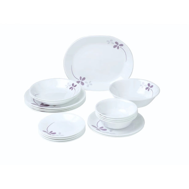 CORELLE 18pc Dinnerware Set - Warm Pansies