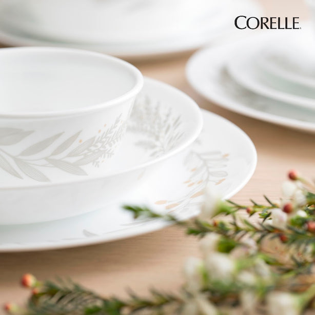 CORELLE 4pc 450ml Bowl Set – Silver Crown