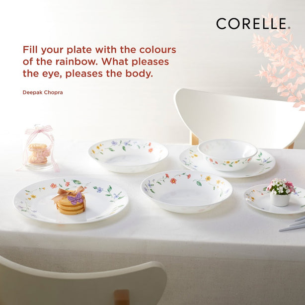 CORELLE 9pc Dinnerware Set - Purun Flower