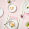 CORELLE 16pc Dinnerware Set – Double Ring Green