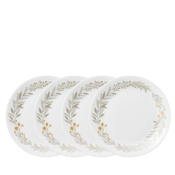 CORELLE 4pc Dinner Plate (26cm) - Silver Crown
