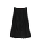 Black Felt Texture Skirt