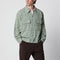Dobby Grid Sporty Jacket In Rayon Blend
