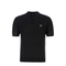 Black Wool Polo Shirt