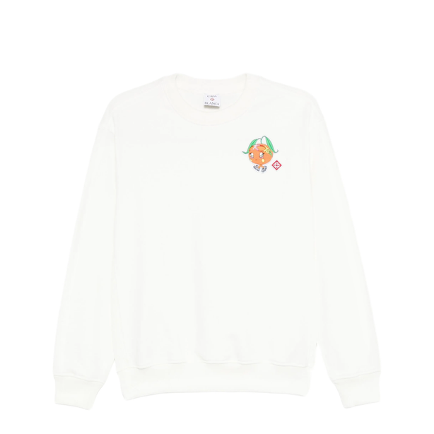 Crewneck Sweatshirt Ski Print
