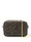 Mini Star Small Calf Leather Shoulder Bag - Dark Brown