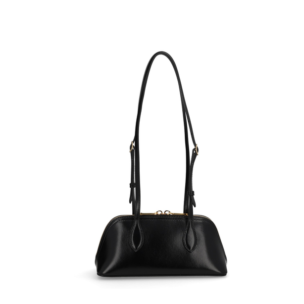 Small Calfskin Handbag - Black
