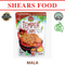 WOH Handcrafted Tempeh Chips Tempe Chips by Shears 100gms Mala (Bundle of 6 packs)