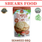 WOH Handcrafted Tempeh Chips Tempe Chips by Shears 100gms Seaweed BBQ (Bundle of 6 packs)