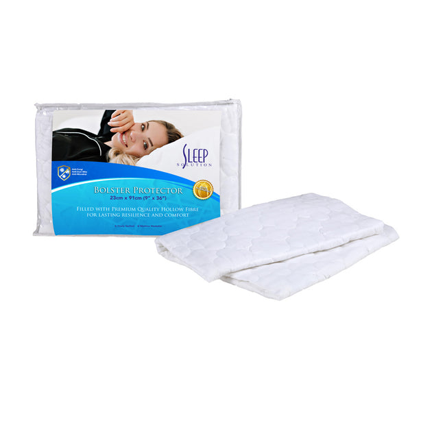 Sleep Solution Anti-Dustmite Bolster Protector ( with zipper)