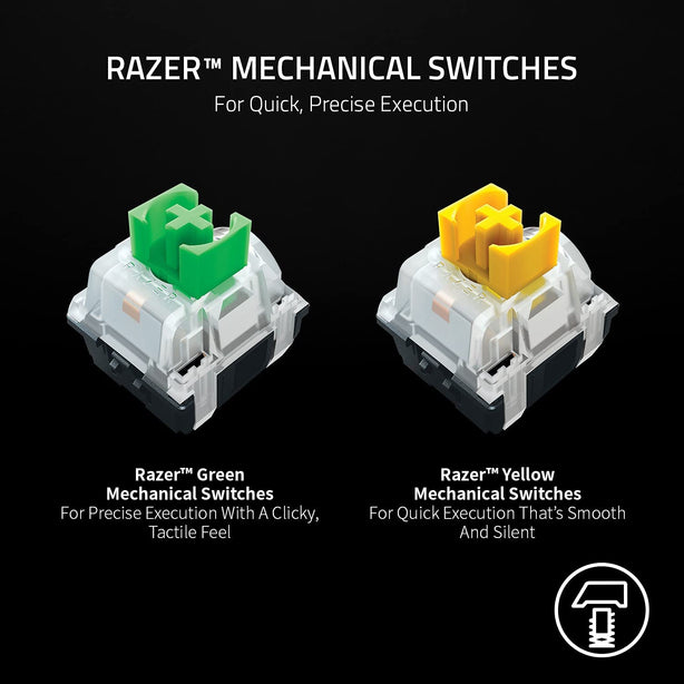 Razer BlackWidow V3 Mini HyperSpeed - Phantom Pudding Edition - 65% Wireless Mechanical Gaming Keyboard