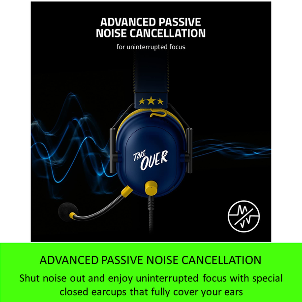 Razer BlackShark V2 - Wired Gaming Headset + USB Sound Card