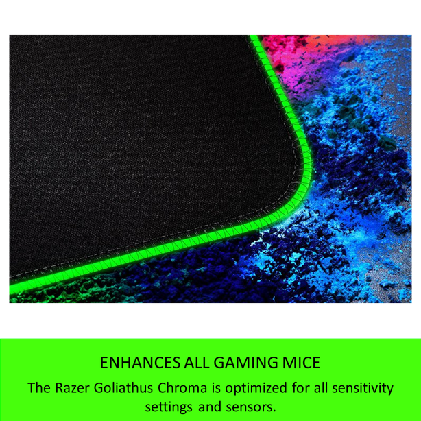Razer Goliathus Extended Chroma Soft Gaming Mouse Mat With Chroma
