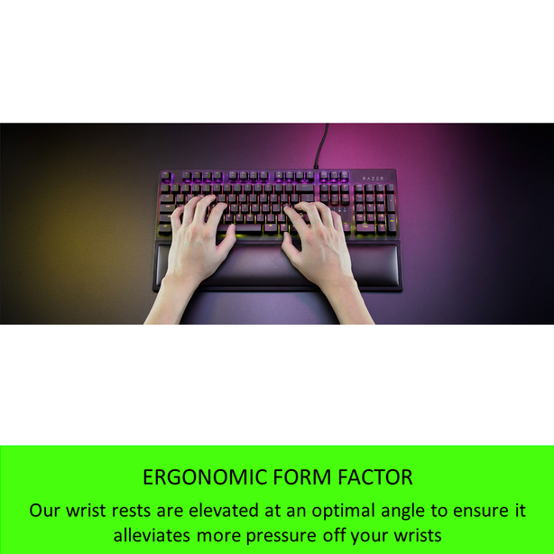 Razer Ergonomic Wrist Rest For Full Sized Keyboards