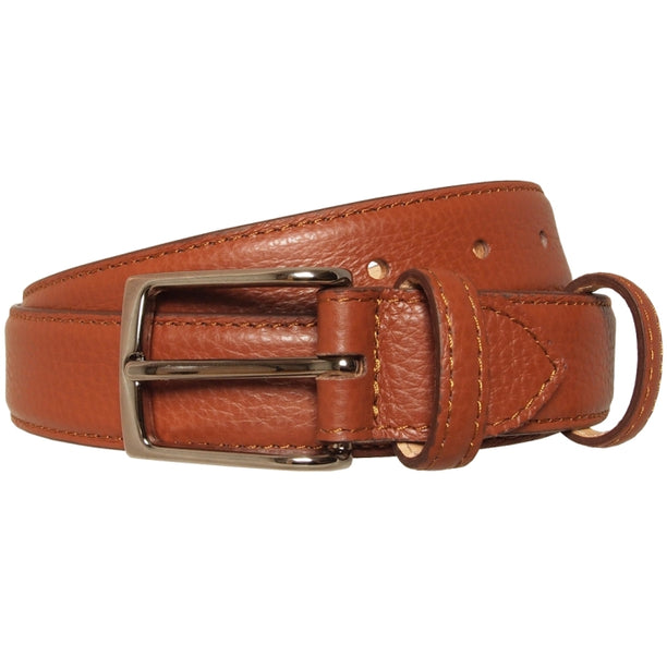 72 Smalldive Sienna Slim Width Textured Leather Belt