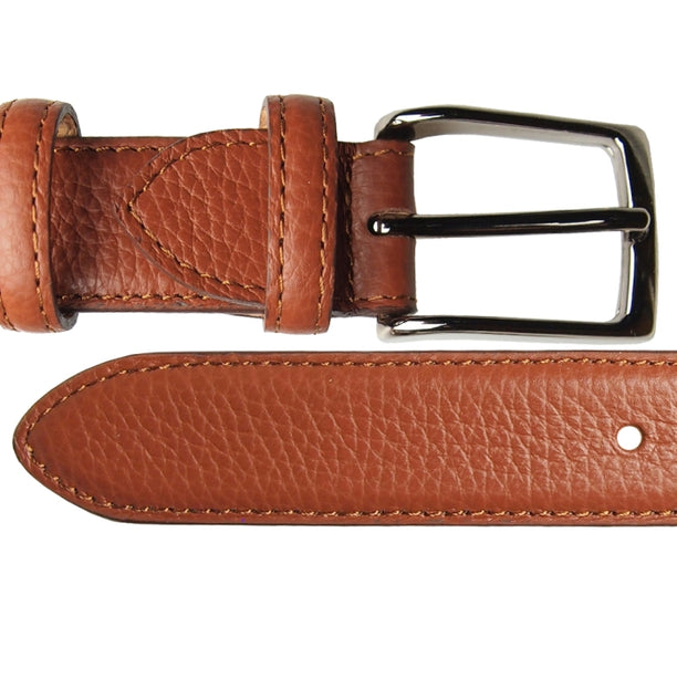 72 Smalldive Sienna Slim Width Textured Leather Belt