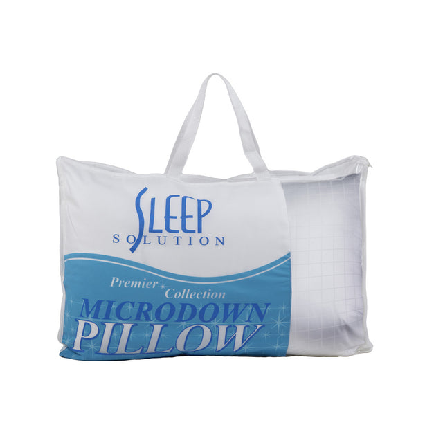 Sleep Solution Microdown Extra Firm Pillow