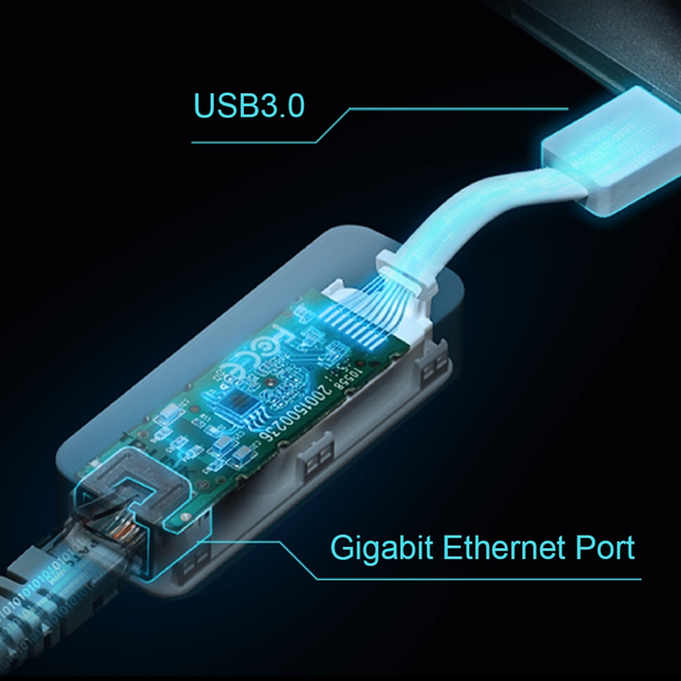 Tp-Link Ue300 Usb 3.0 To Gigabit Adapter