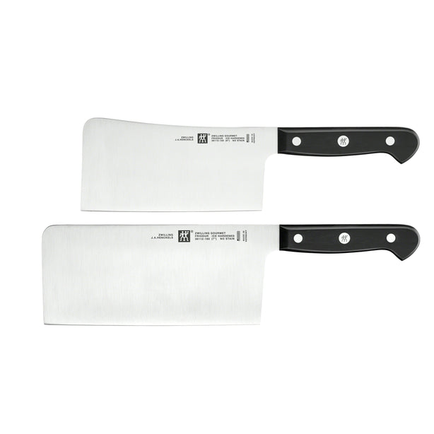 Zwilling Gourmet Knife Set, 2 Pieces - Chinese Chef'S And Chinese Chopper Or Cleaver