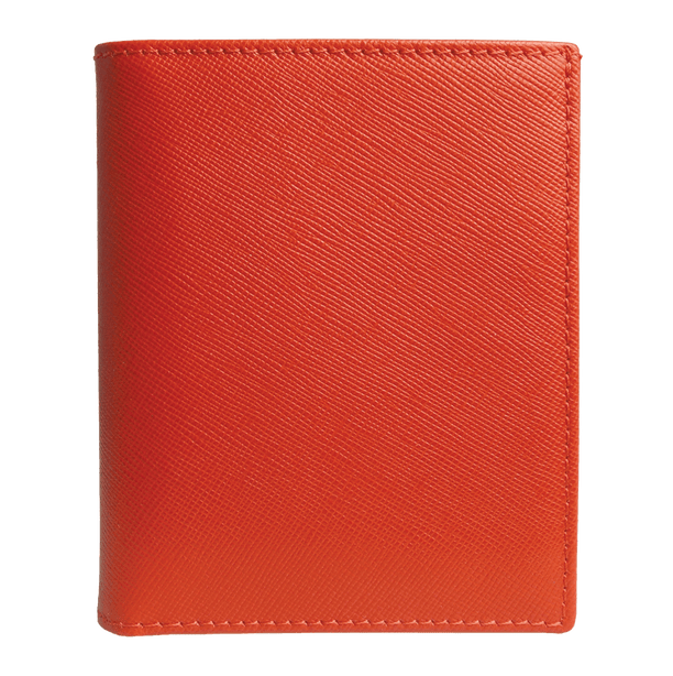 72 Smalldive 6 Card Sleeves Saffiano Leather French Wallet