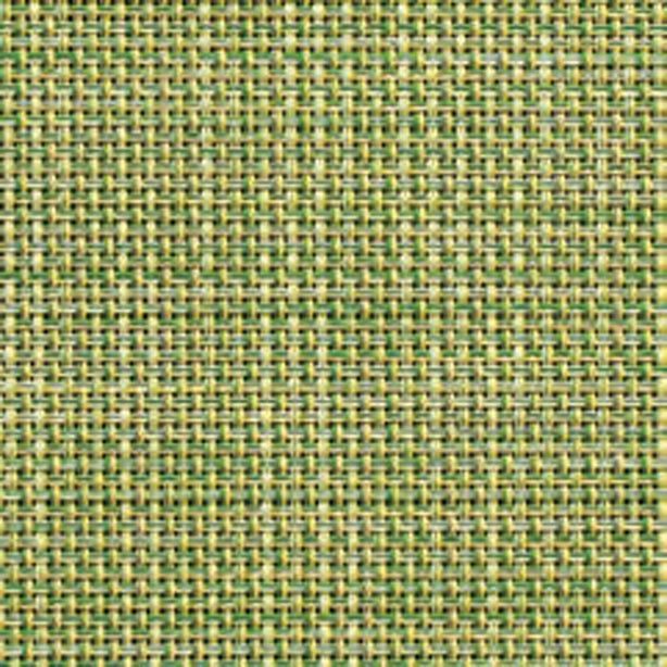 Chilewich TerraStrand® Microban® Mini Basketweave Woven Table Mat/Placemat, Oval, 36 x 49 cm, Dill