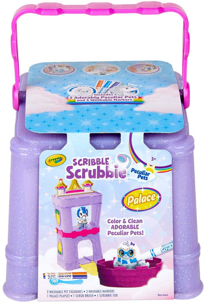 Crayola Scribble Scrubbie Pet Gromming Truck, 3pk