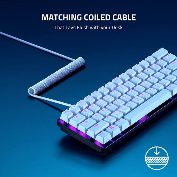 Razer Pbt Keycap + Coiled Cable Upgrade Set