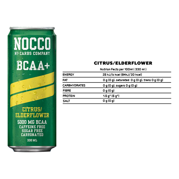 Nocco Bcaa+ (Case Of 24)