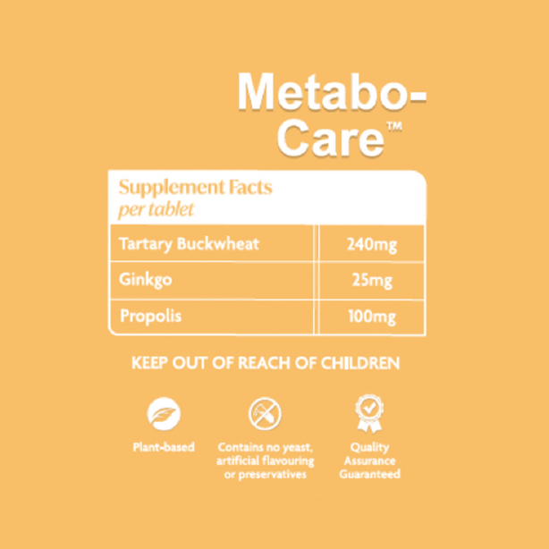 QN Wellness Metabo-Care™ - 60 Caplets x 1 box