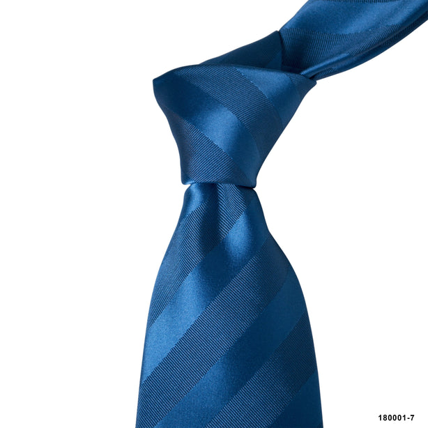 8cm Stripe Necktie in Blue