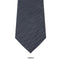 8cm White and Blue Microdetail Woven Tie in Black